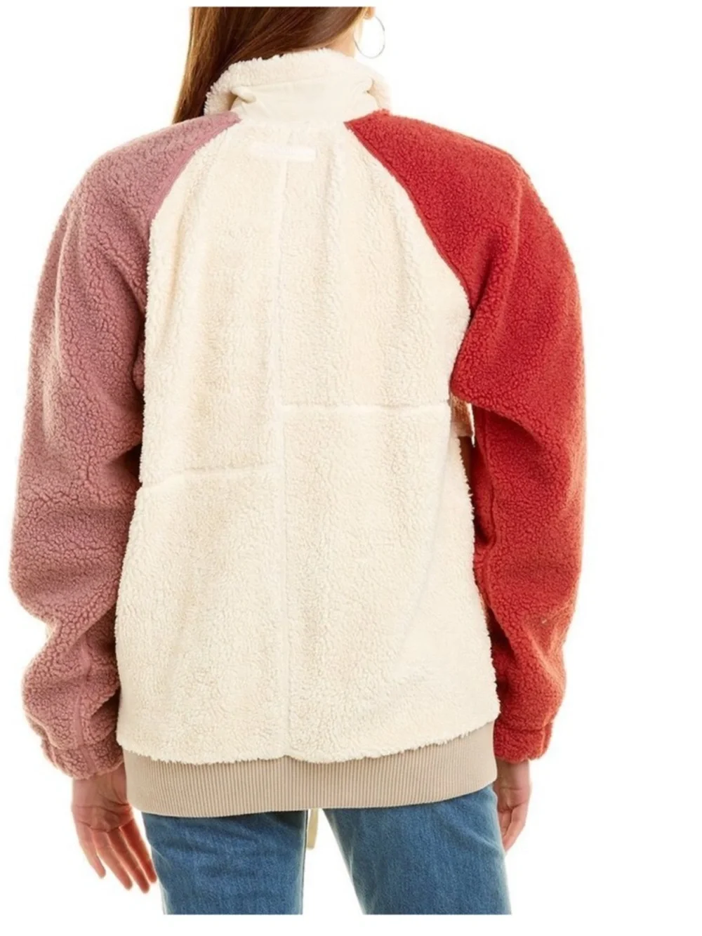 Helmut Lang • Patchwork Sherpa Fleece Jacket - Picture 12 of 14